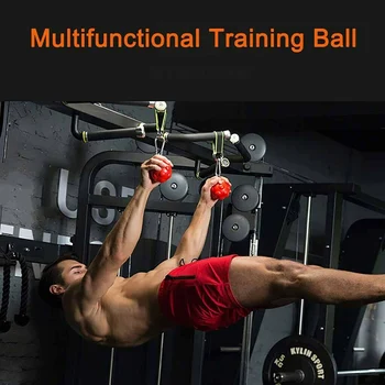 

Hot 2 Pcs Pull Up Climbing Power Ball Hold Hand Grip Non-Slip Rock Training Strength Trainer Hogard