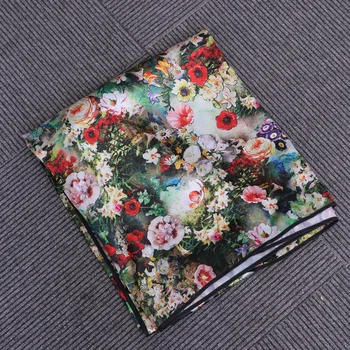 

1pc XL Waterproof Haircut Cape Printing Flower Pattern Elastic Hair Stylist Apron for Barber Hair Cutting (Pattern 3)