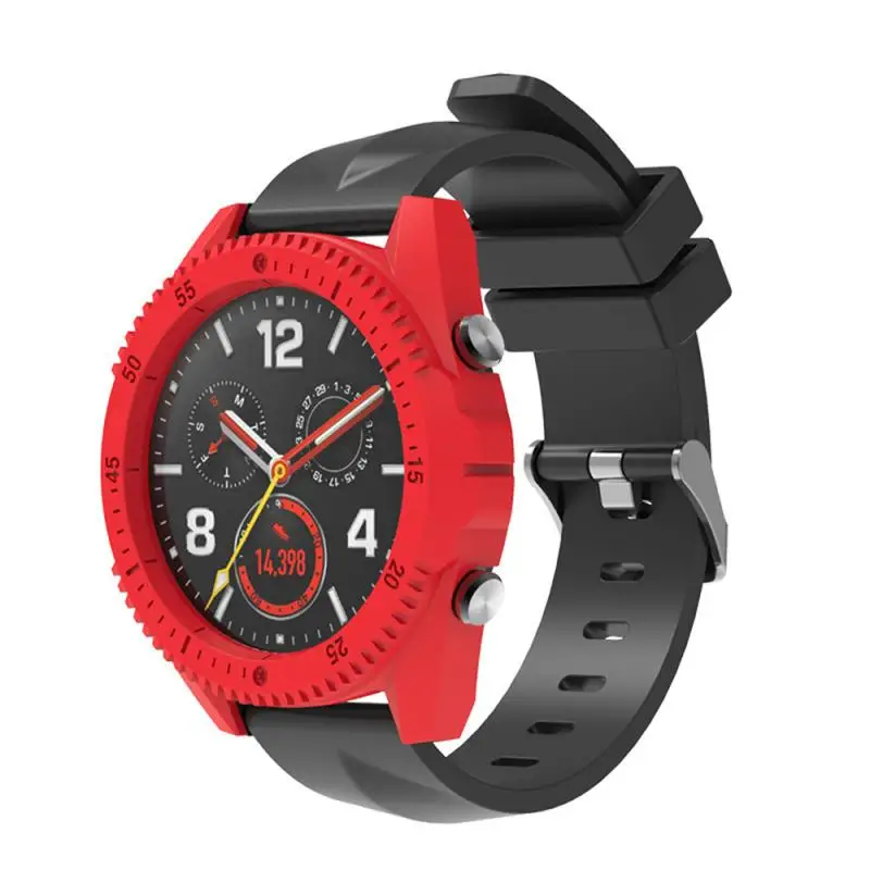 Защитный чехол из поликарбоната для huawei Watch GT, чехол, полноцветный защитный чехол для huawei GT, аксессуары для часов, чехол - Цвет: Red