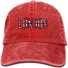 

Adults London Adjustable Casual Cool Baseball Cap Retro Cowboy Hat Cotton Dyed Caps