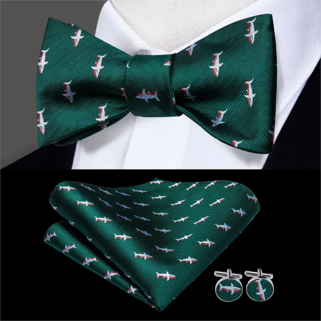 LH-2010 Hi-Tie, брендовый мужской галстук-бабочка, набор, галстук-бабочка, зеленая Рождественская бабочка, галстук для мужчин, свадебные носовые запонки, галстуки-бабочки для мужчин