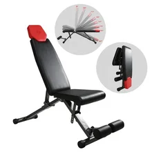 

High quality Strength Training Bench Press Indoor Body build Equipment Foldable Fitness Bench Weight Bench