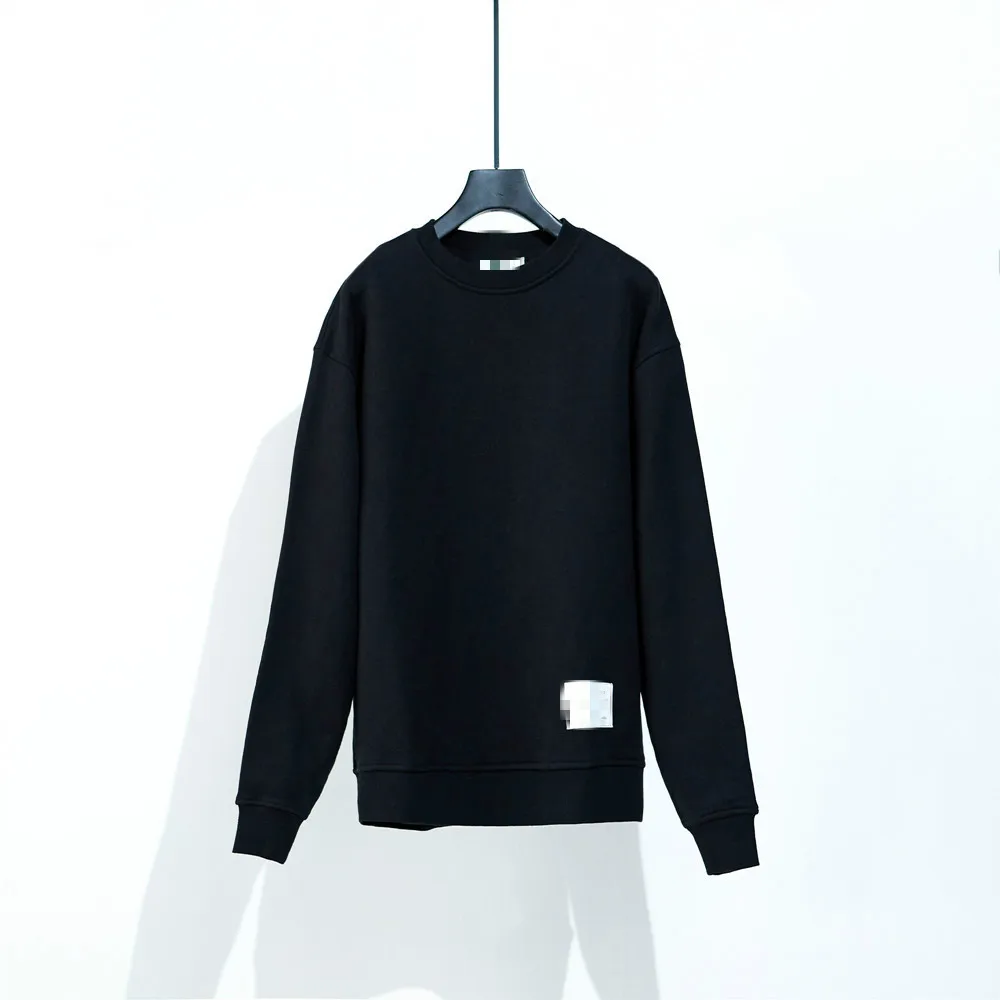 Women Hoodie Autumn and Winter New Plus Velvet Round Neck Gauze Silhouette Sweatshirt