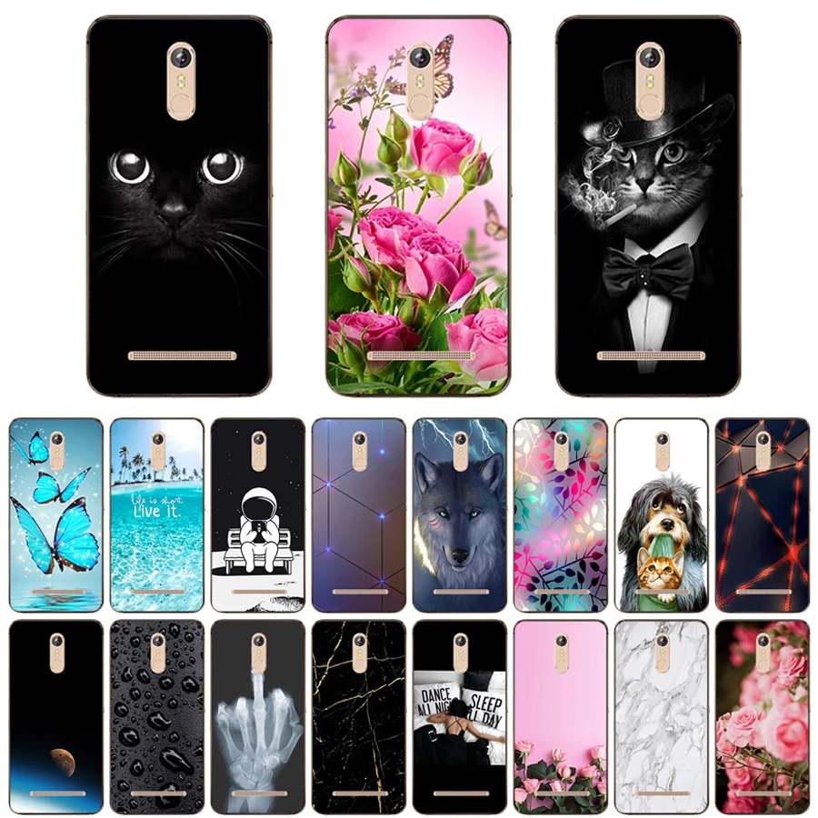 For Senseit T300 Case 5.7'' Fashion silicone Soft TPU Cute Back Cases for Phone Cover Protective Shells Coque | Мобильные