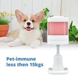 Fuers P20 Pet-immune Wireless Mini PIR Sensor Motion Detector 433Mhz Alarm Sensor For Wifi GSM Alarm System Home Security Alarm