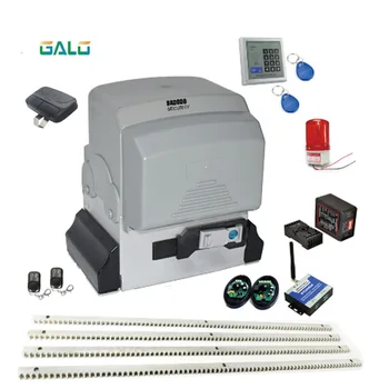 

Optional automatic GSM sliding door opener motor kit 6m 7m rack hardware with keychain for sliding doors up to 2500KG 1000W