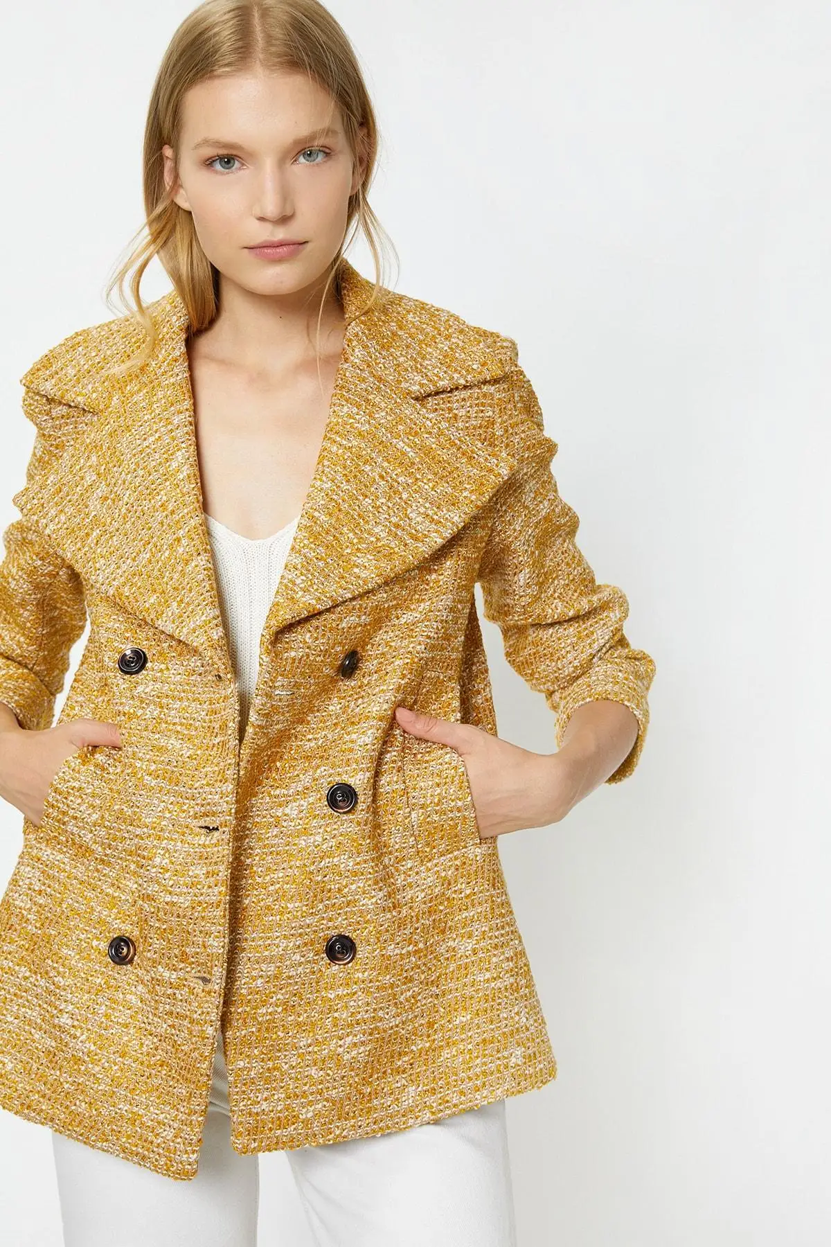 Patterned coat womens Clearance