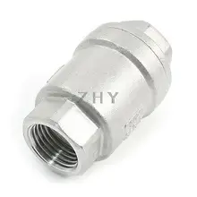 1/2PT диаметр Женская резьба пружинный вертикальный тип обратный клапан насоса разъем