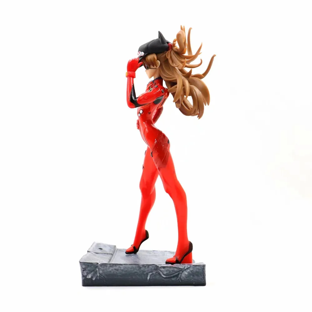 Haocaitoy Фигурки игрушки Asuka Langley Soryu спортивная одежда Аниме фигурки Evangelion Куклы Игрушки для коллекционирования подарок 23 см