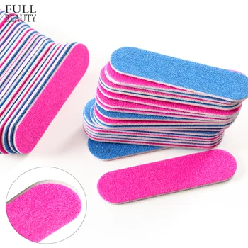 

Full Beauty Nail File Double Side Mini Wood Sanding Buffer Block Set For UV Gel Polish Manicure Pedicure Nail Art Tool CH858-1