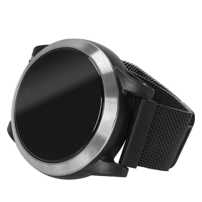 Ams-смарт-часы R15 мужские Android IOS Smartband сердечный ритм фитнес-браслет монитор сна фитнес-трекер цветной экран круглое запястье