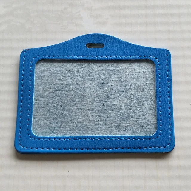 Cute Card Cover Clip New Design Silicone Retractable Student Nurse Badge Reel Clip Cartoon ID Card Badge Holder accessories Blue