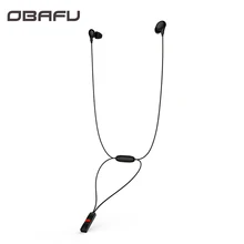 OBAFU M6 ожерелье беспроводные наушники EDR шумоподавление пот-доказательство в ухо гарнитура Спорт стерео вкладыши