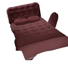 Автомобильный надувной матрас, кровать для путешествий, заднее сиденье, стекается, ленивая воздушная подушка, детская кровать, взрослый спальный коврик, автомобильная кровать