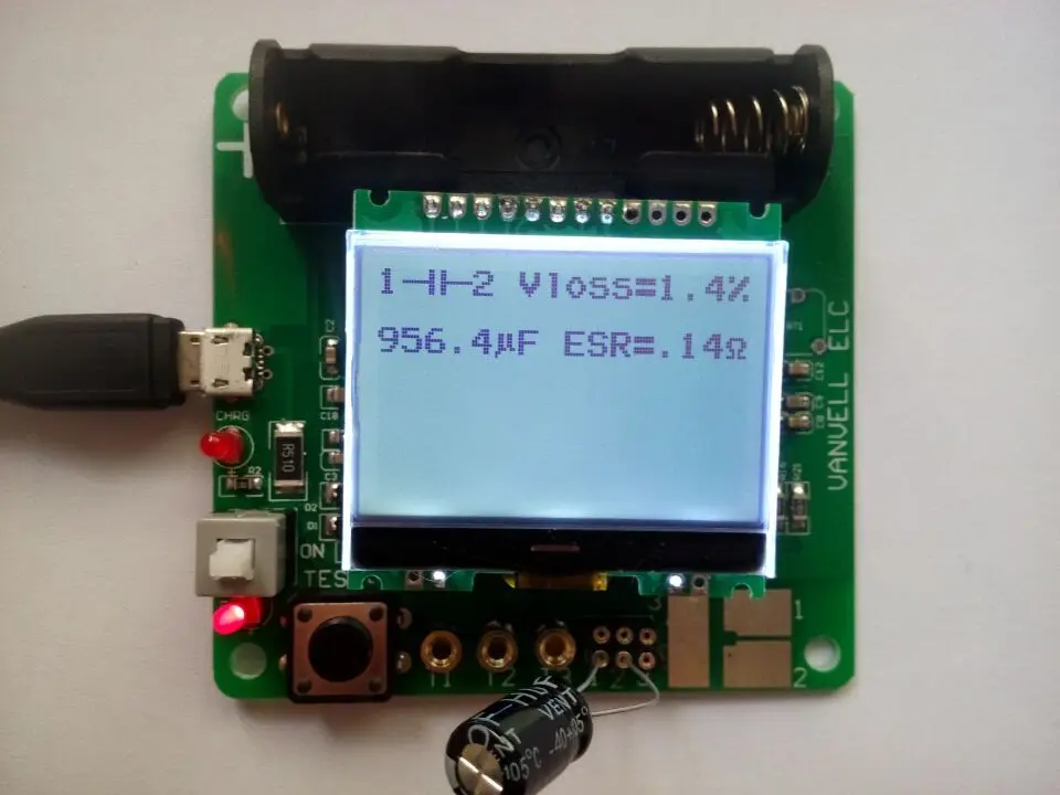 Graphical M328 Transistor Tester ESR Meter Multifunction for Inductance and Capacitor M8 Upgraded Version | Электроника