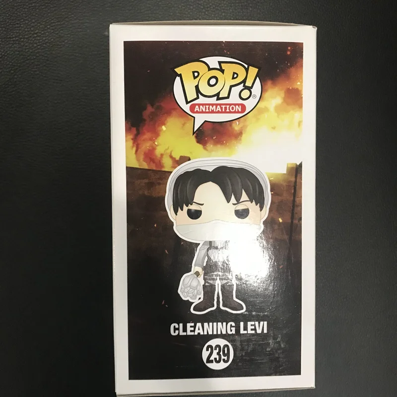 cleaning levi funko pop