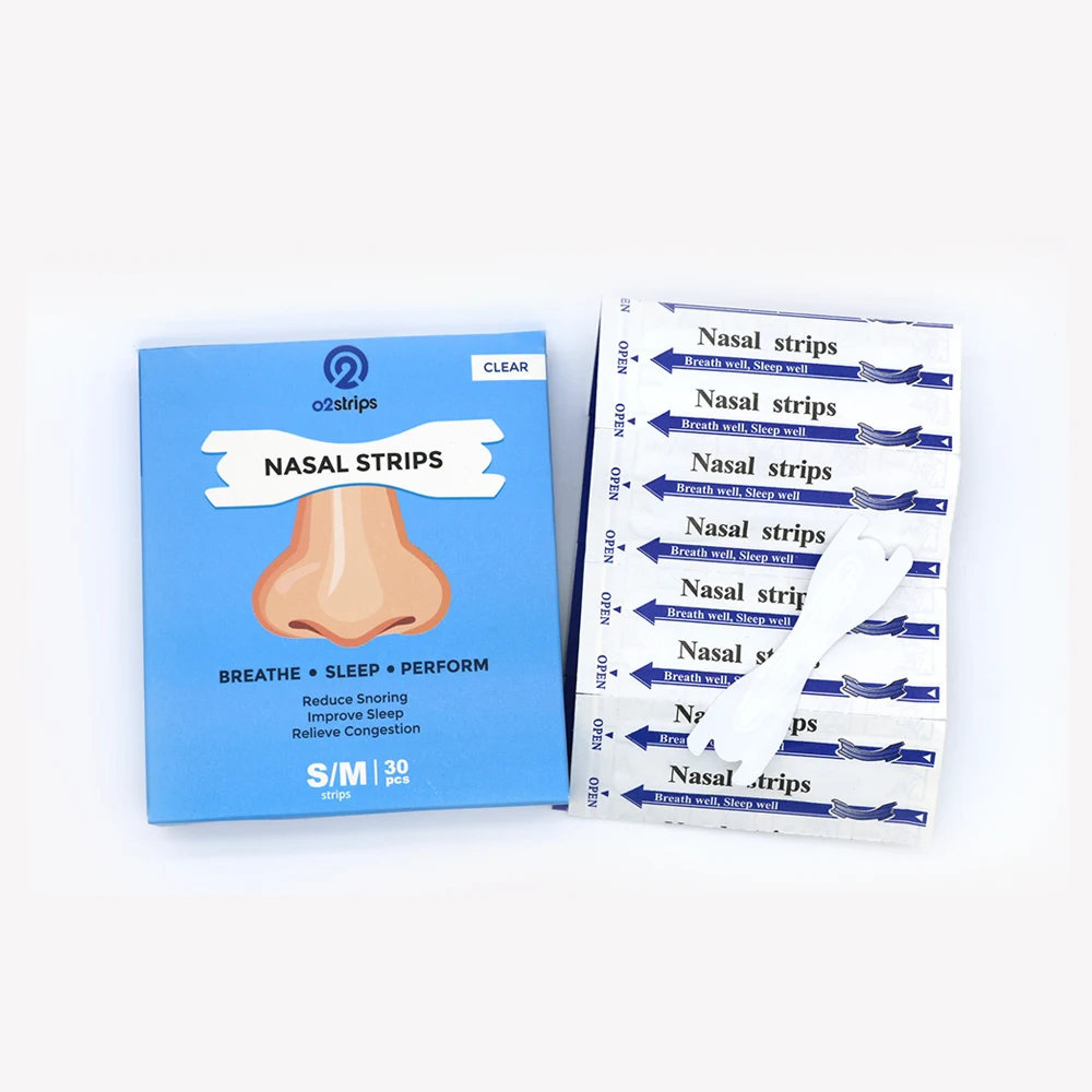 6000pcs=200boxes (66x19mm) Better Breathe Nasal Strips Reduce Snoring