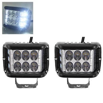 

2pcs 45W LED Work Lamp Light Flood Offroad Tractor Car Boat Motor 600K Lighting