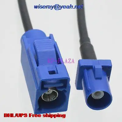 

DHL/EMS 50 pcs Cable 6M Fakra SMB C 5005 male to C female jack RG174 RF Pigtail jumper cable with one year warranty-A2