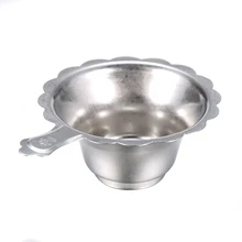 Многоразовая нержавеющая сталь сеточка для заваривания чая чайное ситечко, заварник чайный лист сито для приправ посуда для напитков кухонные принадлежности