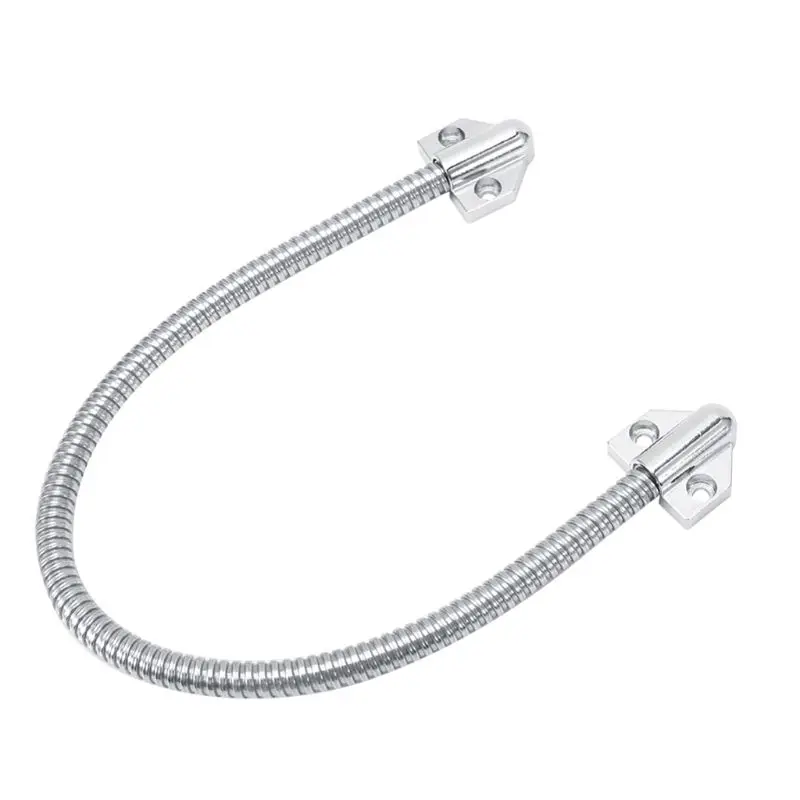 Protector De Cable En Acero Inoxidable Para Puertas - Defensa Para Cables De Videoportero, Control De Acceso, Red, Etc.