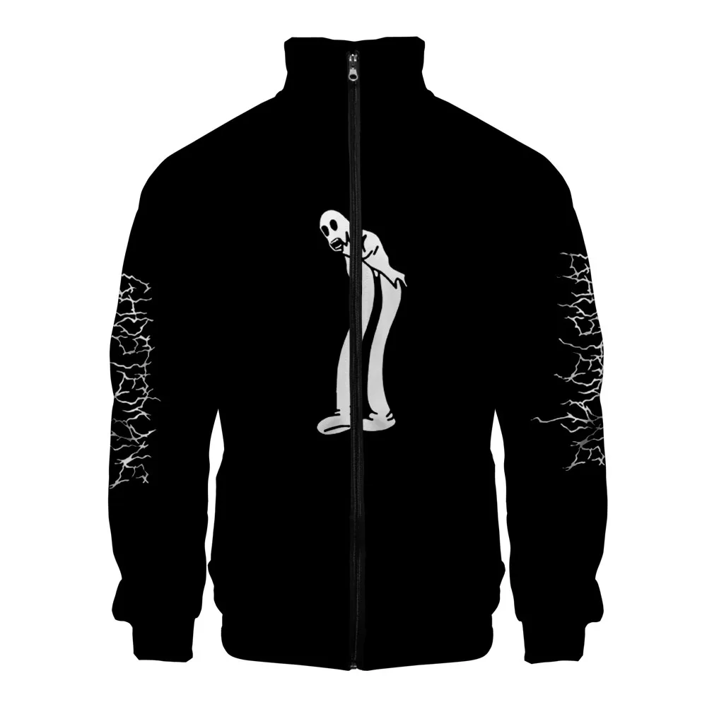 Ghostemane куртки на молнии Повседневная куртка новая мода Highstreet Осенняя и весенняя одежда Ghostemane куртка для мужчин