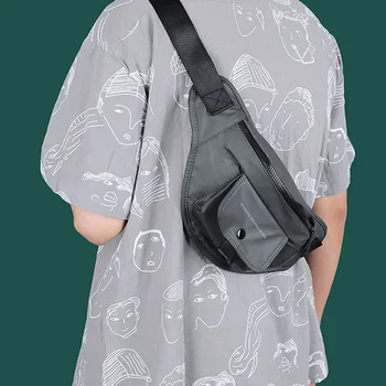 

Waist Bag Men Waterproof Fanny Pack Unisex Street Hip Hop Chest Bag Banana Packs Fashion Outdoor Crossbody Bags Belt Waist Pack