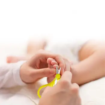 

DishyKooker Safety Nail Clippers Cutter for Newborn Baby Manicure Tool Baby Nail Scissors