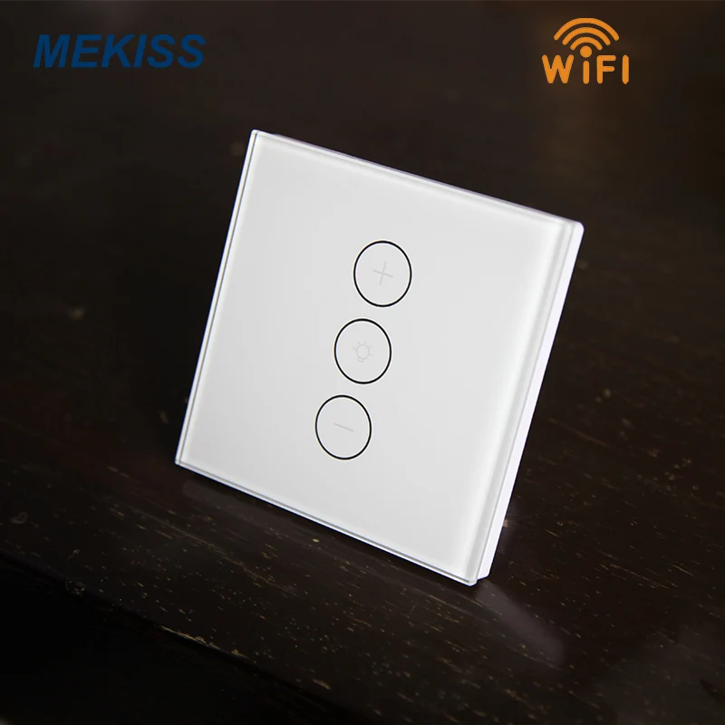 

Smart dimmer switch WIFI connection Smart life APP control support Google Assistant voice control EU standard light switch