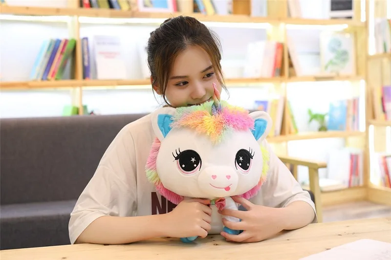 Unicorn Plush Toy Stuffed Animals Toys 35cm Kawaii Soft Unicorn Doll High Quality Creative Birthday Gift For Children (4)