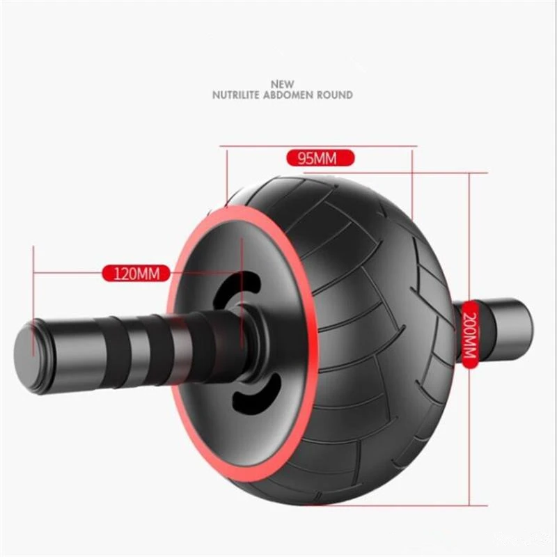 Брюшный ролик для пресса ролики тренажер фитнес тренировки тренажерный зал отлично подходит для рук без шума Ab колесо круглый SK03