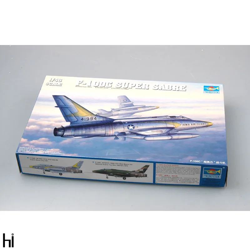 Trumpeter 1/48 02838 США искусственный боевой самолет пластиковая сборка модель