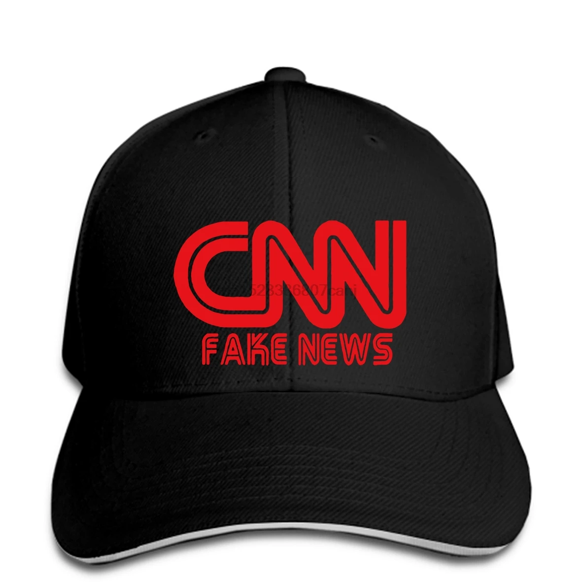 Бейсболка Cnn Fake News Trump support мужская шапка с принтом