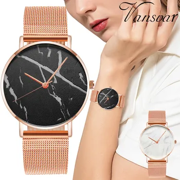 

Women's Watches Luxury Quartz Sport Military Stainless Steel Dial Leather Band Wrist Dress Relogio Feminino Geneva Watch Women