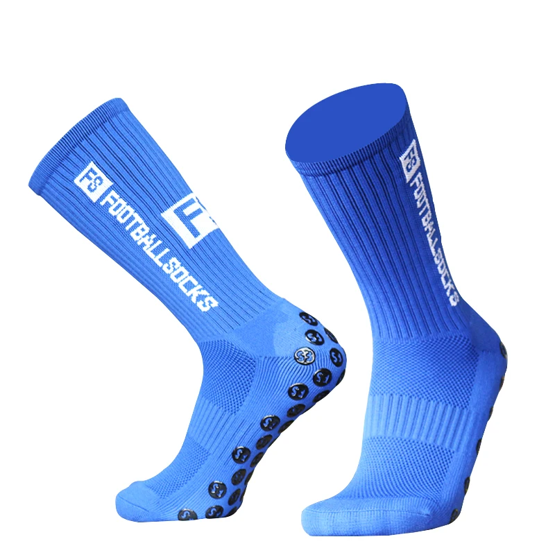 Calcetines de fútbol antideslizantes para hombre y mujer, medias redondas  de silicona con agarre de ventosa, Ideal para deportes, béisbol y Rugby,  nuevo estilo FS - AliExpress