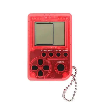 

Mini Console Game Machine Children's Handheld Nostalgic Mini Game Console With Keychain Tetris Video Game Kids Children Gifts