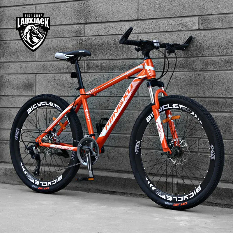 Бренд горный велосипед карбоновая стальная рама 24/26 дюймов колеса 27 скорость двойной велосипед с дисковым тормозом для спорта на открытом воздухе, для велоспорта Bicicleta - Цвет: A5