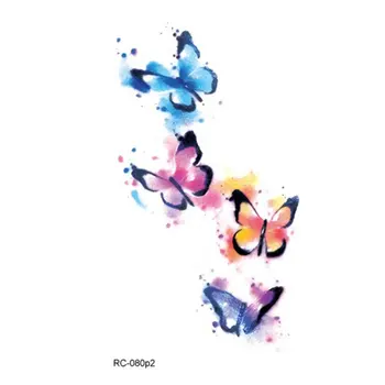 

Waterproof Disposable Tattoo Stickers Ins Wind Personality Color Small Fresh Men And Women Tattoo Stickers