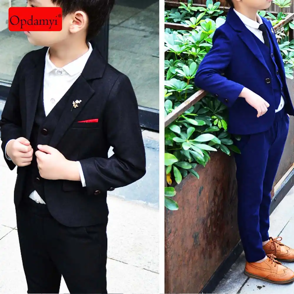 boys slim fit suit pants