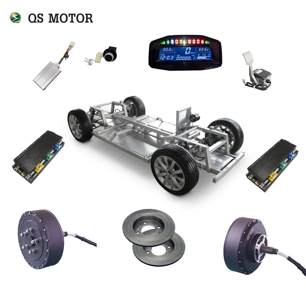 QS двигатель 273 8000 Вт 2wd 96 в 115kph 72 95kph 48 В 67kph BLDC бесщеточная электрическая ступица