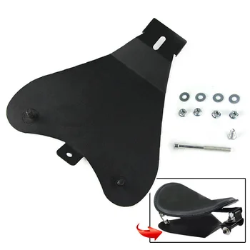 

High Quality Bracket Black Driver Solo Seat Base Plate Set For Harley Sportster XL883 Bobber
