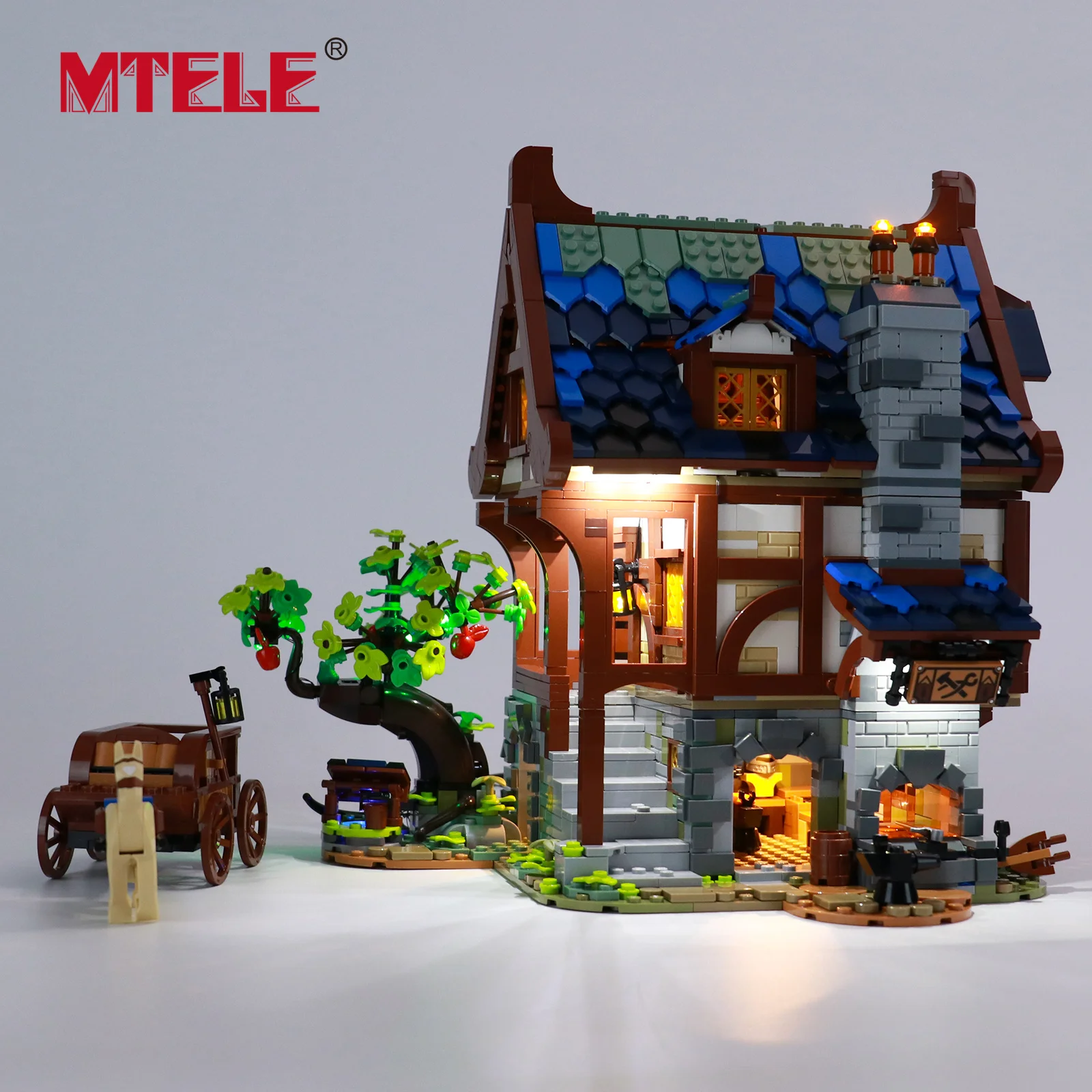 MTELE LED Light Kit for 21325 Medieval Blacksmith | Игрушки и хобби