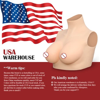 

KUMIHO USA/EUR Crossdressing Silicone Fake Boob Breast Forms Hyperreal breast Stretch Silk wadding filler for Drag queen shemale