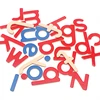 Montessori Wooden 26Pcs Red Blue Alphabets Vowel Consonants English Languages Learning Letters Alphabets Plywood Educational Toy 4