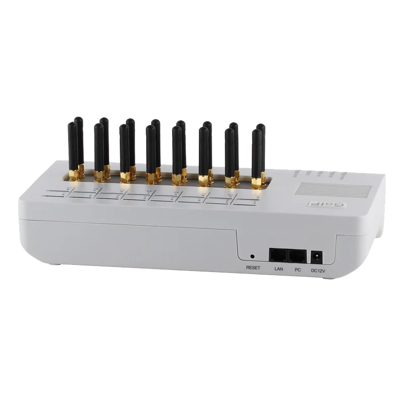 Шлюз GSM VOIP с 16 Sim картами GOIP для колл центра|voip gateway|gsm voip gatewaygsm |