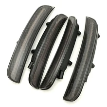 

2pcs Smoked Lens LED Side Marker Lights For 2015-2019 DODGE CHARGER