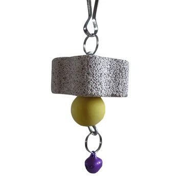 

Mineral Pet Supplies Sound Making Bite Resistant Cage Hanging Funny Decorative Ornament With Buckle Non Toxic Parrot Toy