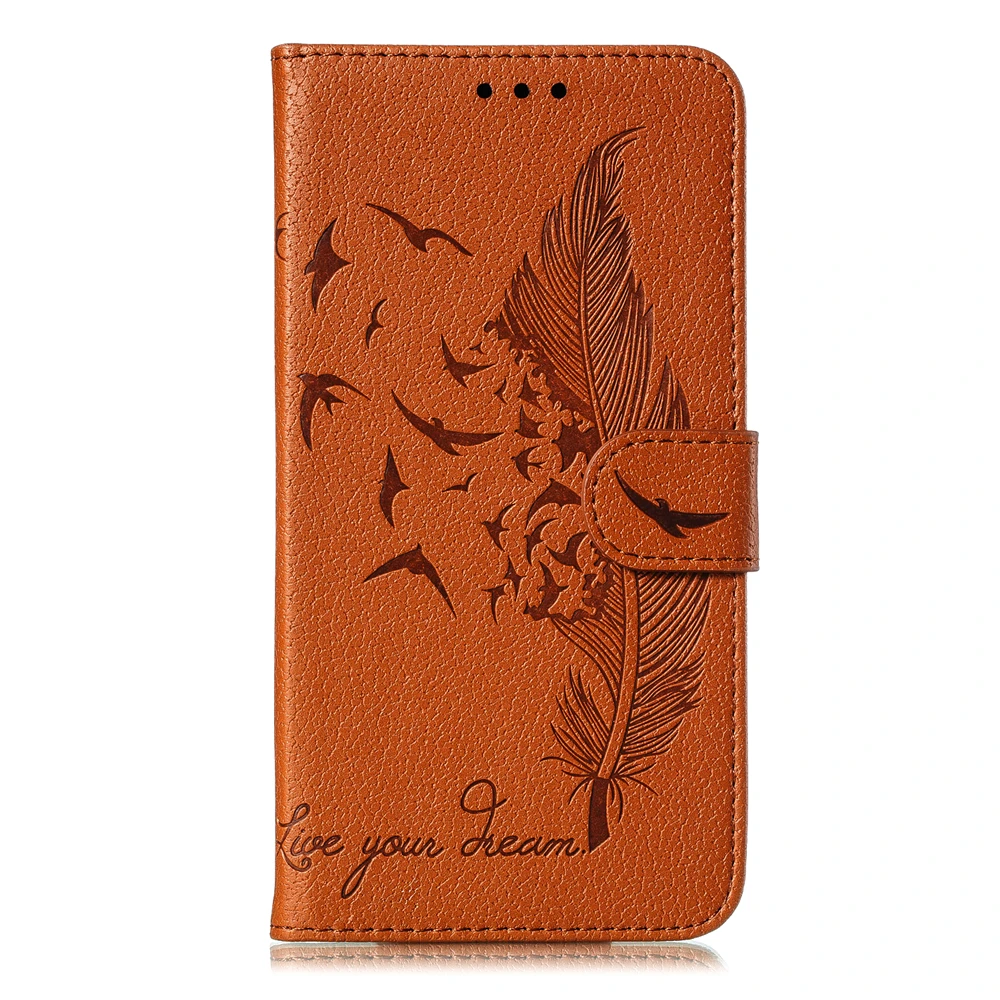 Флип-чехол s on для Funda Xiaomi mi A3 чехол 3D перо Птица кожаный бумажник чехол для Coque Xiao mi 9 9 SE CC9 CC9E чехол для телефона оболочка