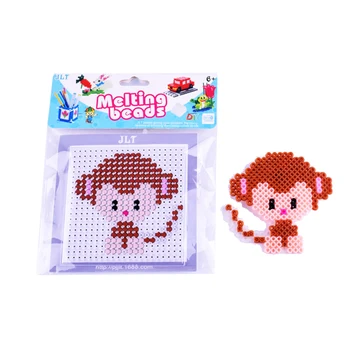 

DIY Monkey fuse beads 5mm hama beads Puzzle Education Toy 3d puzzle educational toys