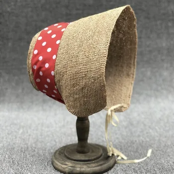 

Loli polka dot decorative straw hat female travel seaside sun hat Raffia straw hat summer folding tide